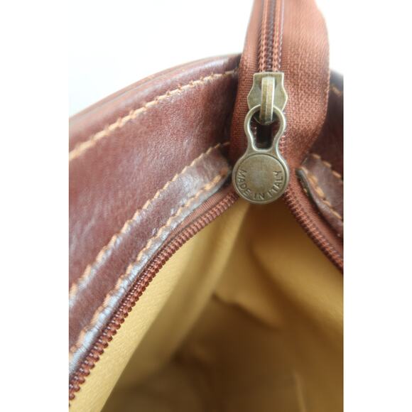 Beautiful Italian Leather Color Block Purse Italian Leather Borse in Pelle - Picture 9 of 11